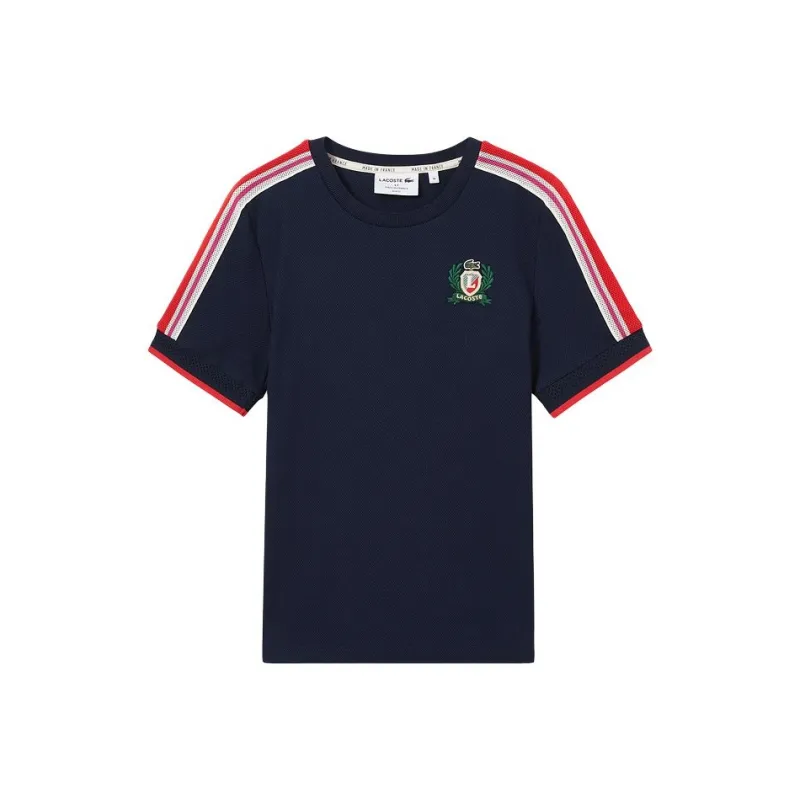 LACOSTE Textured Piqué T shirt-0