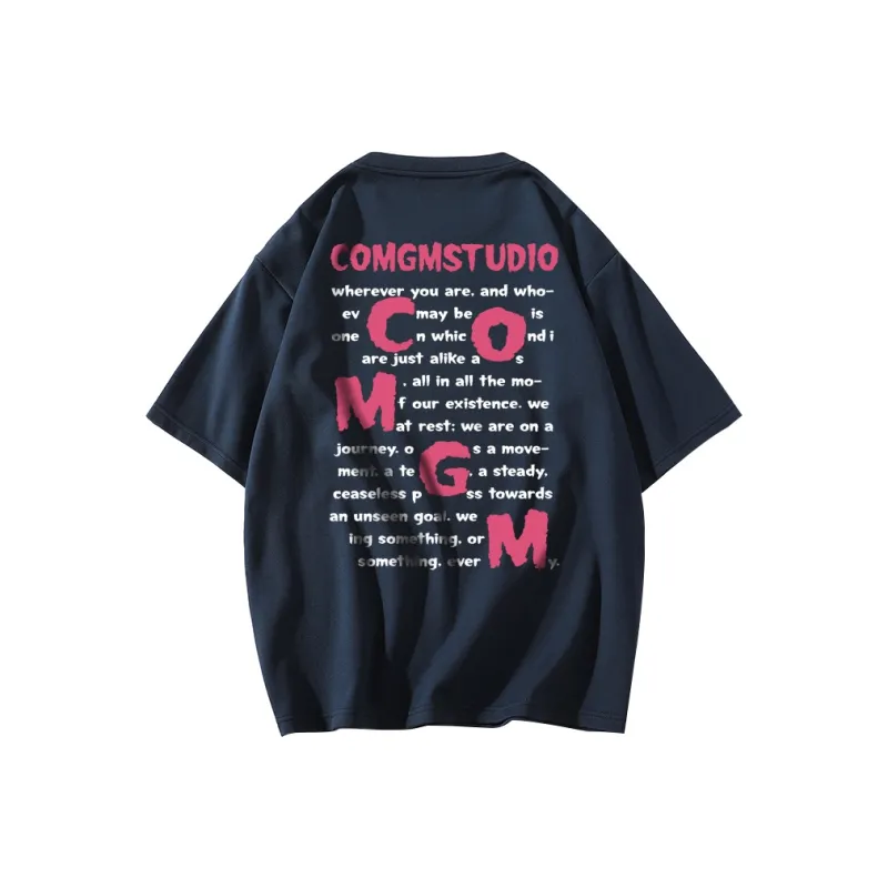 COMGM Short-Sleeved T-Shirts Unisex-12
