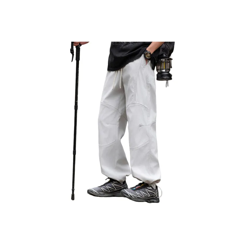 WOOD SOON Casual Pants Unisex-4