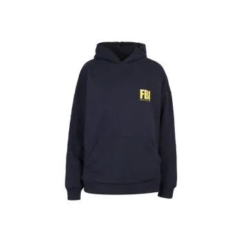 Balenciaga Drawstring Reversible Hoodie