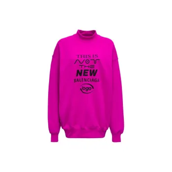 Balenciaga FW21 Sweatshirt Women's Pink
