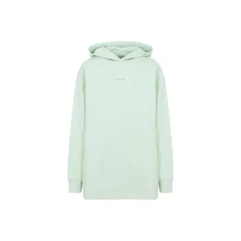 Acne Studios Stamped Logo Hoodied Sweatshirt Pastel Green