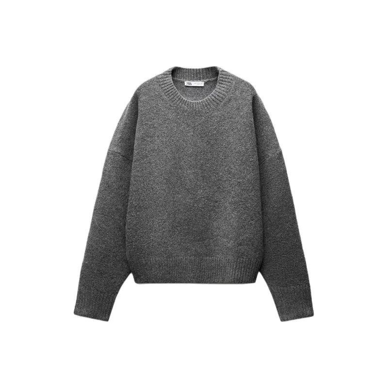 ZARA Sweater Women's Medium Gray-0