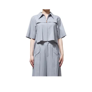 PUBLIC TOKYO SS24 Shirt Women's Light Gray