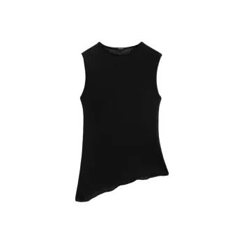 Massimo Dutti T Shirt Women's Black