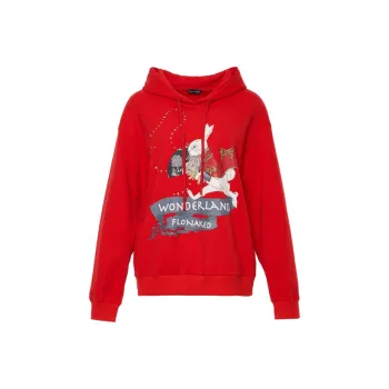 FLONAKED Sweatshirt Women's Red