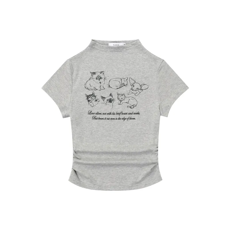 YINLEI T Shirts Women's-2