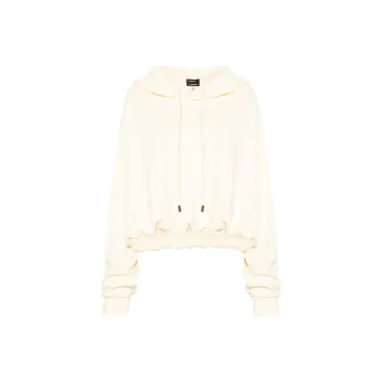 R13 Puffball Drop Shoulder Hoodie