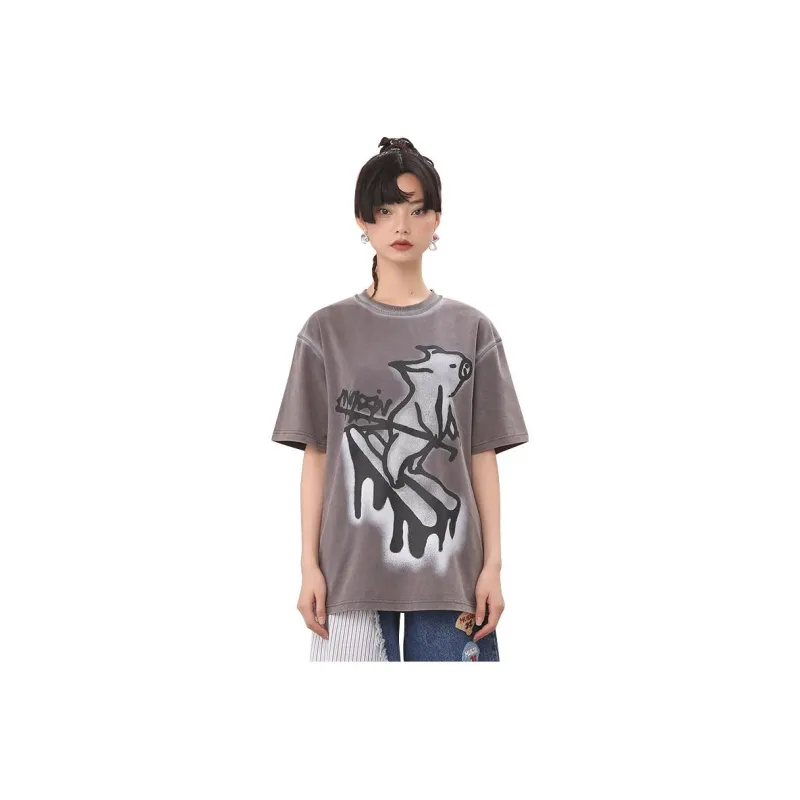 MUKZIN T-Shirts Women's Gray-0