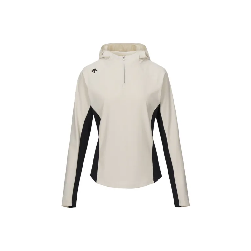 DESCENTE WOMENS TRAINING Collection Knitted Fabric Hoodie Women's-0