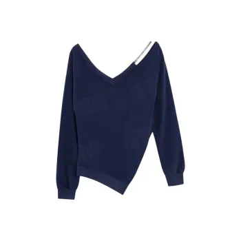 DOSOHEB Regular T Shirt Women's Navy Blue