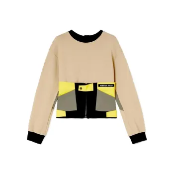 AMBUSH Corset Sweatshirt Black