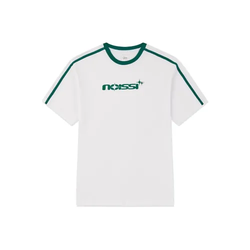 QIAODAN Drop Shoulder Sleeve T Shirt Women's White/Winter Cyan