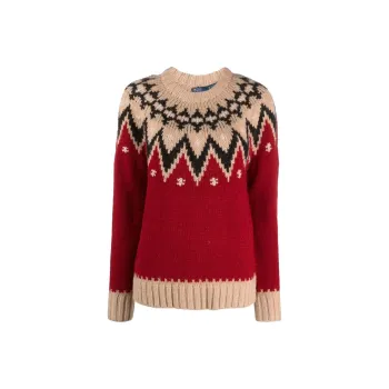 Polo Ralph Lauren Crewneck Pattern Intarsia Jumper