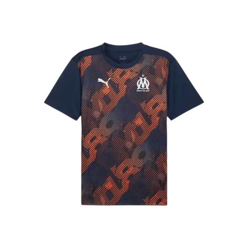 PUMA Olympique De MarseilleDRYCELL SS24 Soccer Jerseys Men's Marine Blue-0