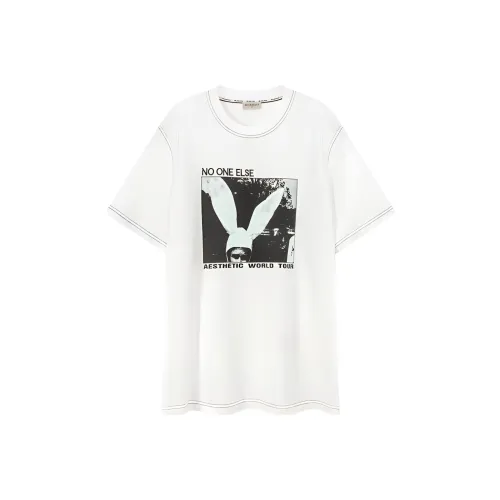 NO ONE ELSE T Shirts Unisex White