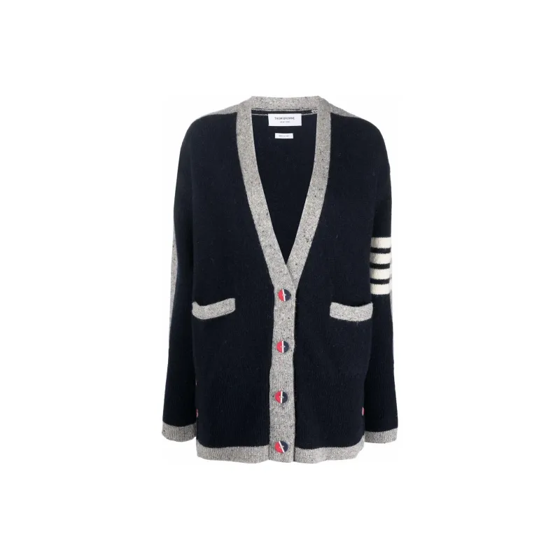 THOM BROWNE· FW22 Knitwear Women's Blue-0