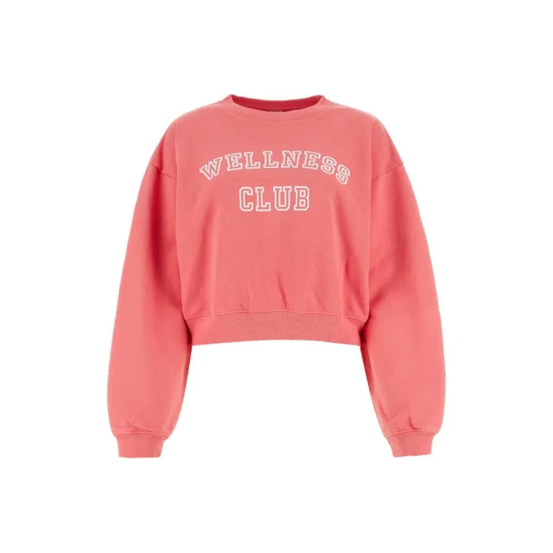 SPORTY & RICH Wellness Club Crewneck Sweatshirt-0