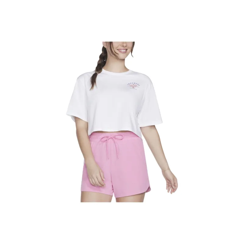 Skechers Pickleball Queen T-Shirts Women's White-0