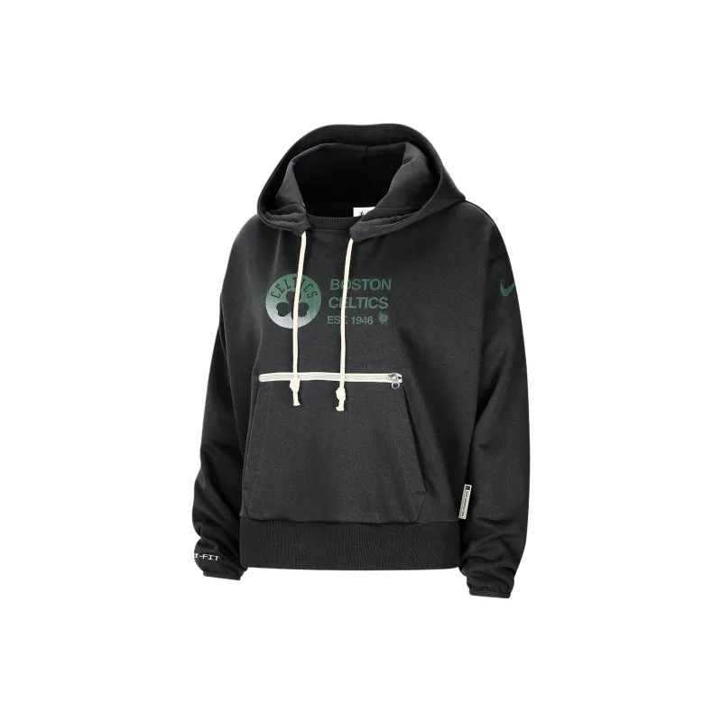 Nike Boston Celtics Standard Issue Women's Nike Dri FIT Nba Pullover Hoodie-0