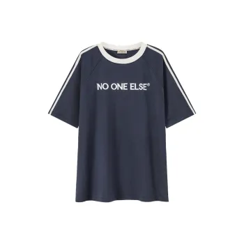 NO ONE ELSE T Shirts Unisex Navy Blue