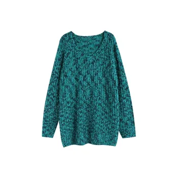 WOWI KCKS Loose Fit Knitwear Women's Turquoise