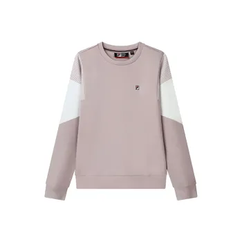 FILA Sweatshirts Women's Gray Lipstick Pink