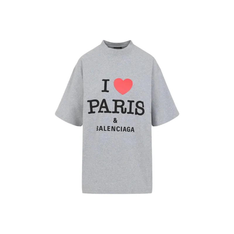 Balenciaga I Love Paris T shirt-0