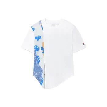 FILA Set in Sleeve T Shirt Women's White