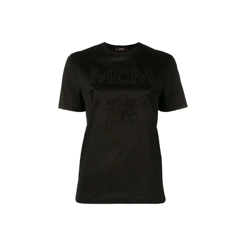 MCM Regular T Shirt Women's Black-0