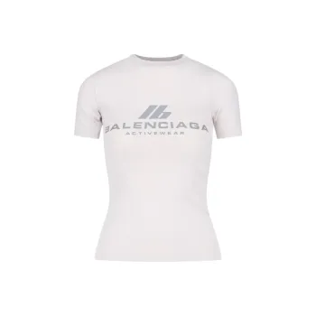 Balenciaga Activewear Fitted T Shirt