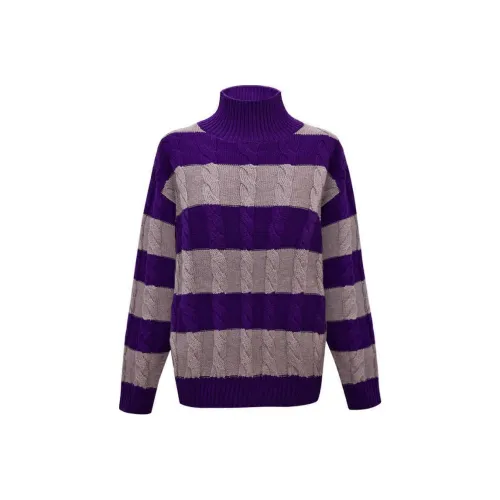 DIFFIE RIEGER Sweater Women's Mysterious Purple