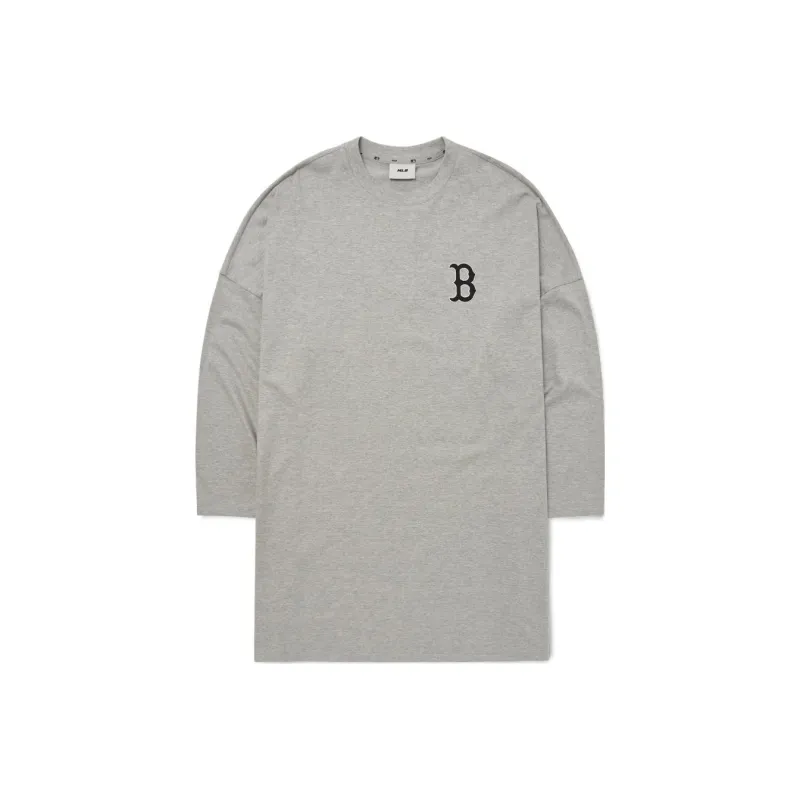 MLB Batwing Sleeve T Shirt Women's Gray-0