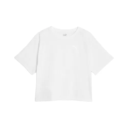 PUMA MOTION Cat Women's Tee T-Shirt Women's White