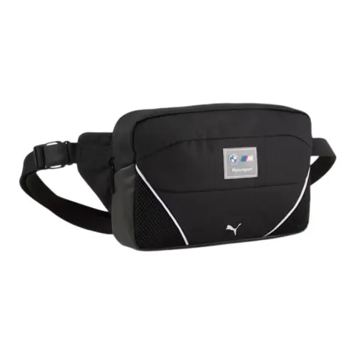 PUMA MMS Polyester Fanny Pack Large Size Unisex Black