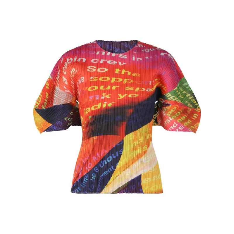 PLEATS PLEASE ISSEY MIYAKE Voyager T shirt-0