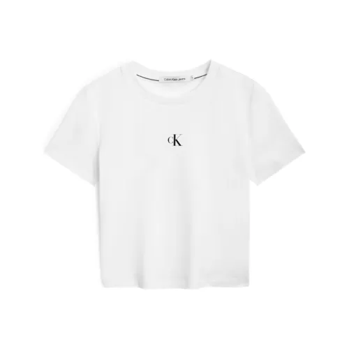 Calvin Hybrid T Shirts Women's White