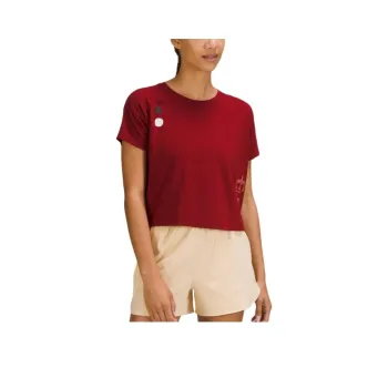 Lululemon Drop Shoulder Sleeve T Shirt Women's