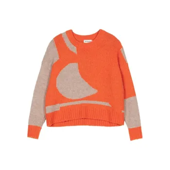 Marimekko Sweater Women's Orange Beige