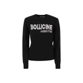 MC2 Saint Barth Bollicine Addicted Jacquard Crewneck Jumper
