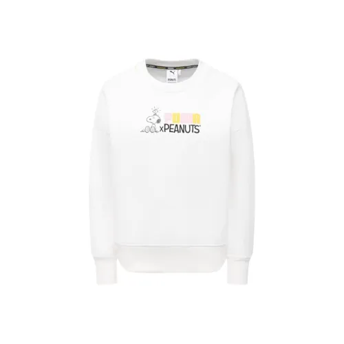 PUMA Sweatshirts Women's White