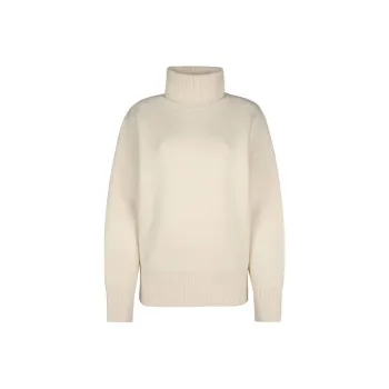 TOTEME Double-Knit Turtleneck Long-Sleeve Sweater