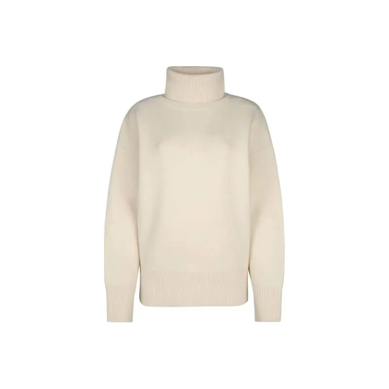 TOTEME Double-Knit Turtleneck Long-Sleeve Sweater-0
