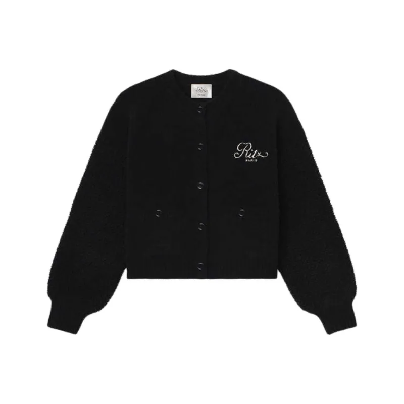 FRAME Logo embroidered Cardigan-0