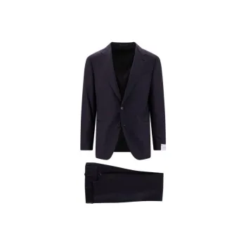 CARUSO Business Suits Men's Blue