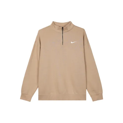 Nike American Vintage Sweatshirt Winter Women's Hemp Yellow