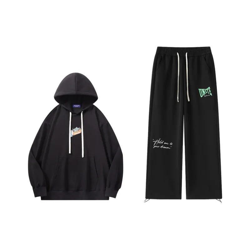 Unite Life HOODS Casual Sportswear Unisex-0