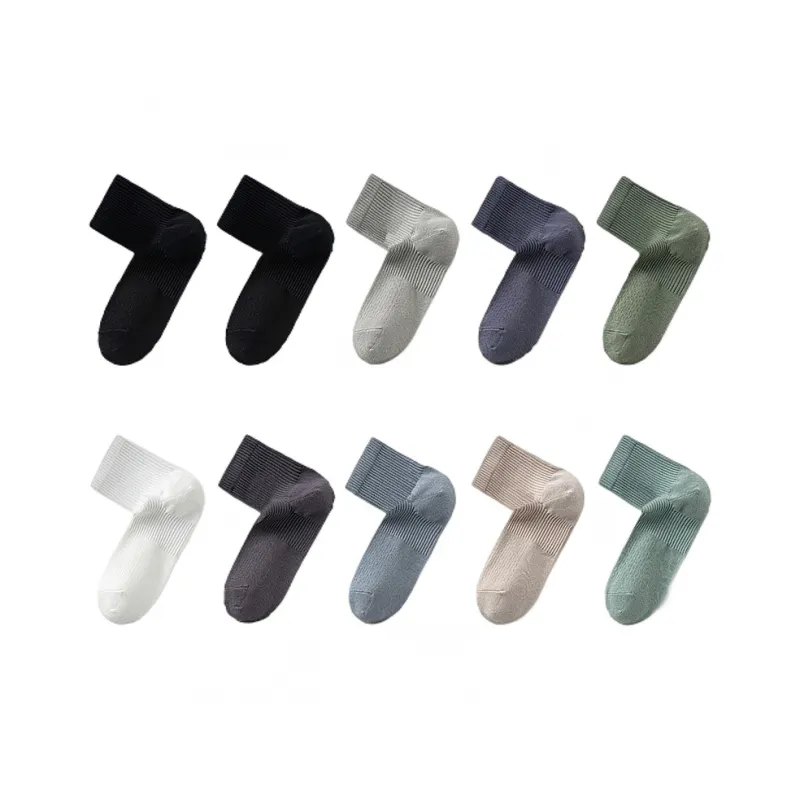 H YXIANG Mid Calf Socks Men's Combo Set-12