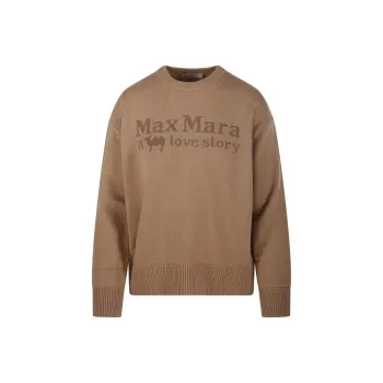 'S MAX MARA Veronica Crewneck Long Sleeved Jumper