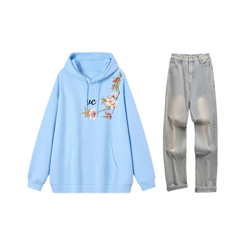 VniVerseVClub Sweatshirt Set Unisex-28